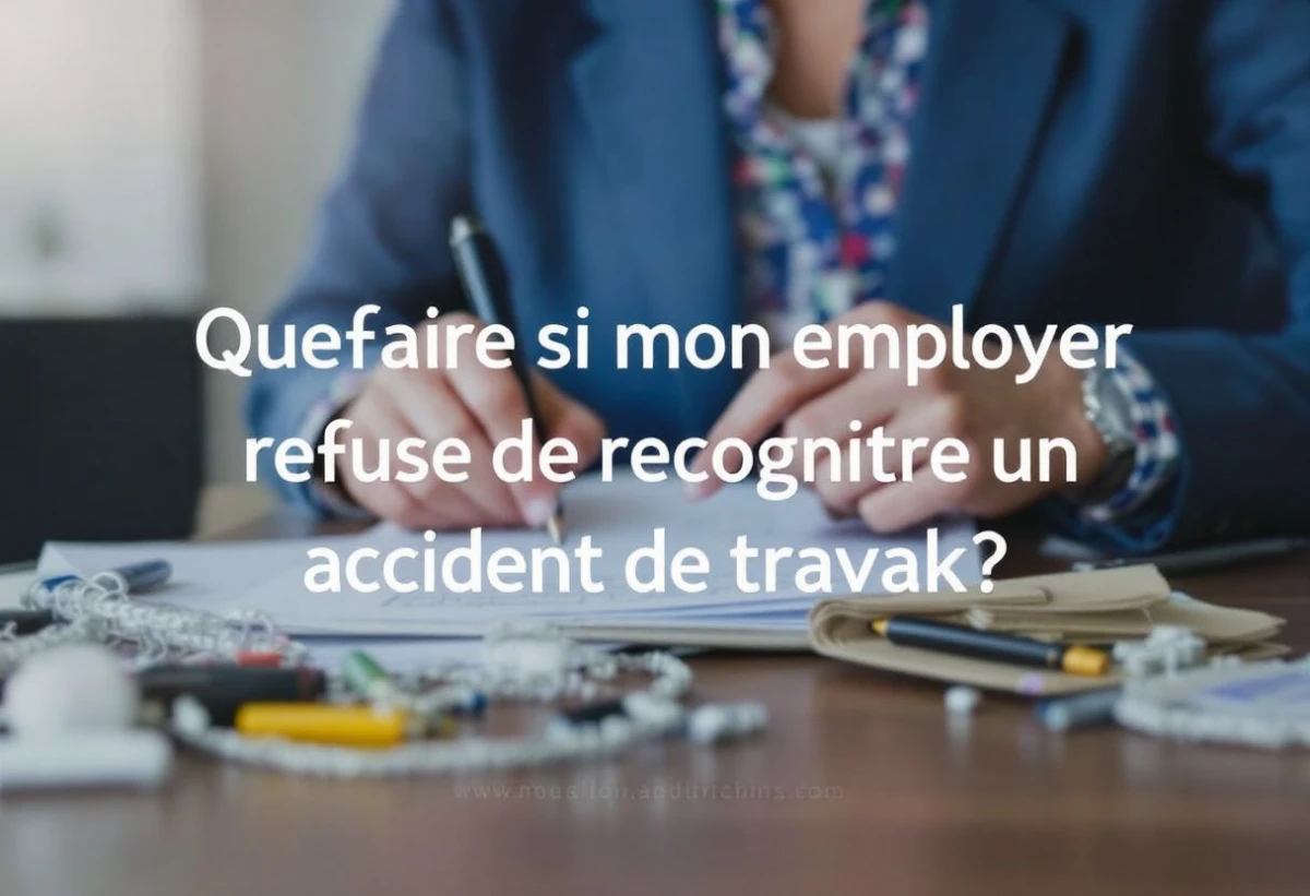 Que faire si mon employeur refuse de reconnaître un accident de travail ?