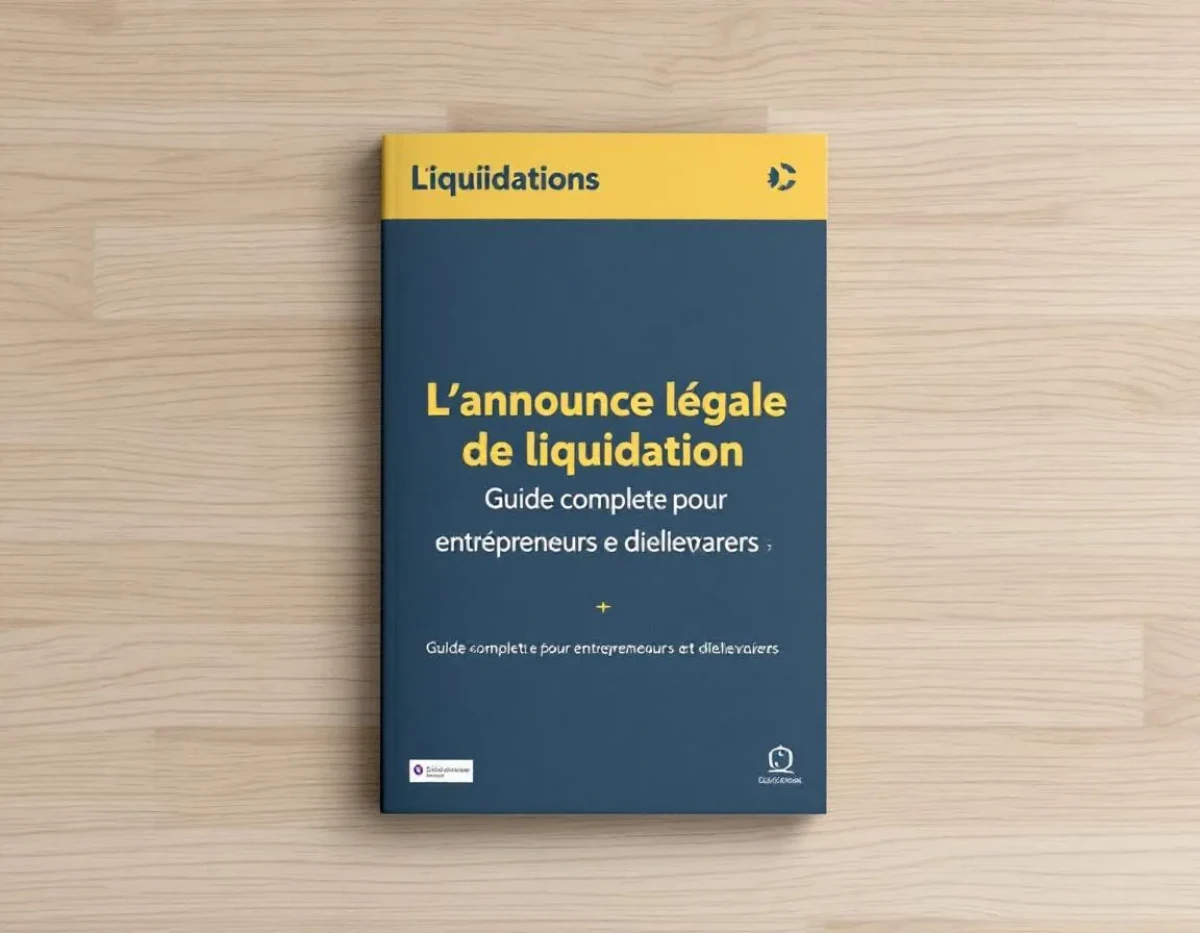 L'annonce légale de liquidation : guide complet pour entrepreneurs et dirigeants
